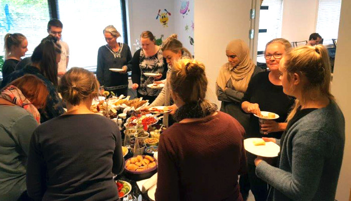 God frokost, godt samarbejde