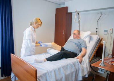 Behandling med post-op liner til nyamputerede